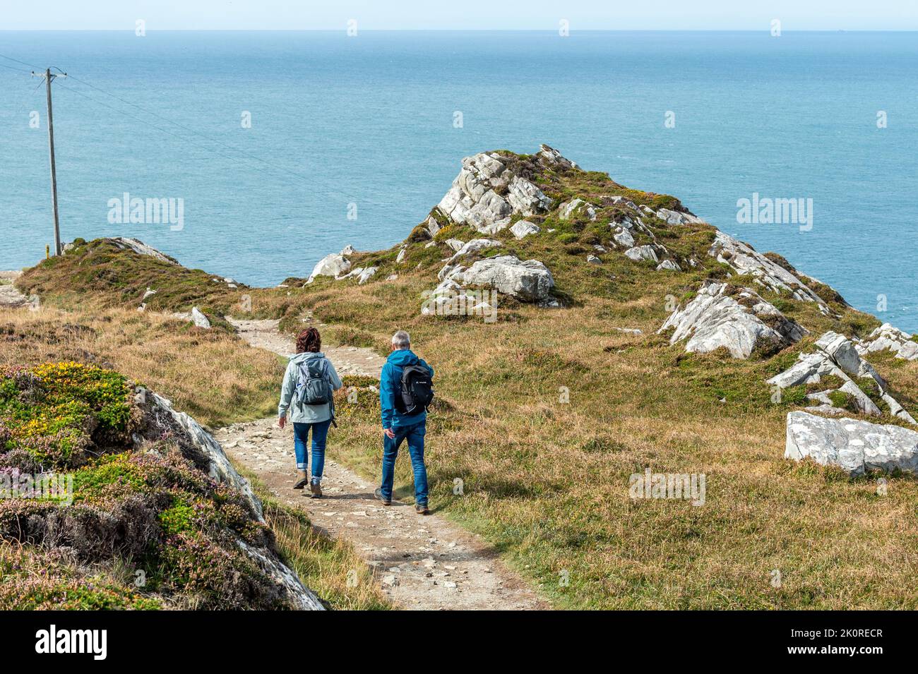 Sheep's Head, West Cork, Irland. 13. September 2022. Der malerische Sheep's Head war heute an einem sonnigen, aber luftigen Tag mit Touristen beschäftigt. Met Éireann hat für den Rest der Woche trockene und warme Tage prognostiziert. Quelle: AG News/Alamy Live News Stockfoto