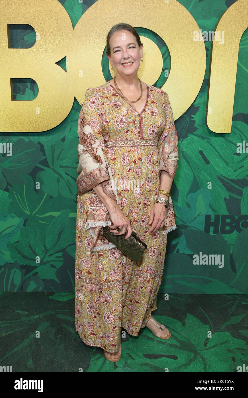 West Hollywood, USA. 12. September 2022. Harriet Sansom Harris nimmt am 12. September 2022 an der HBO Emmy's Party 2022 in den San Vicente Bungalows in West Hollywood, Kalifornien, Teil. Foto: Crash/imageSPACE Credit: Imagespace/Alamy Live News Stockfoto