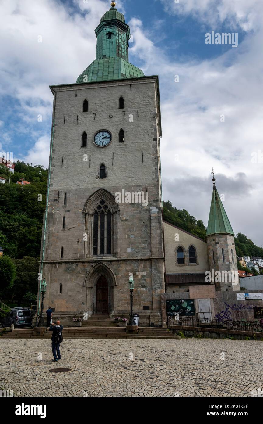 Kathedrale Von Bergen Stockfoto
