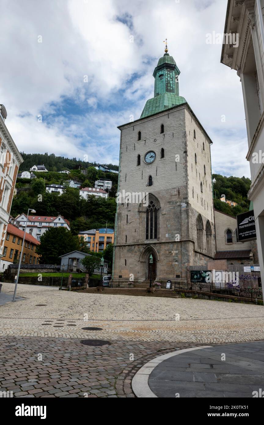 Kathedrale Von Bergen Stockfoto