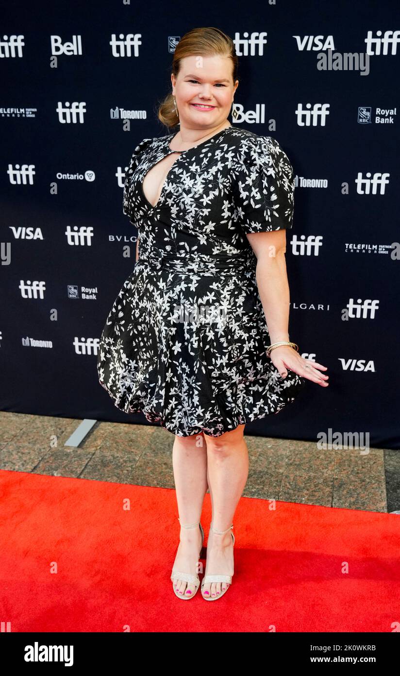 Das Darstellermitglied Michelle McLeod kommt zur Sonderpräsentation von „Women Talking“ beim Toronto International Film Festival (TIFF) in Toronto, Ontario, Kanada, am 13. September 2022. REUTERS/Mark Blinch Stockfoto