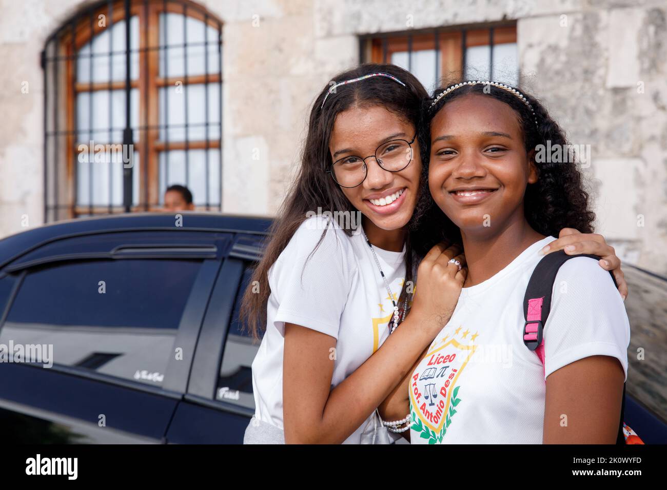 30.06.2022 Portrait Der Studenten. Dominikanische Republik. Santo Domingo. Stockfoto