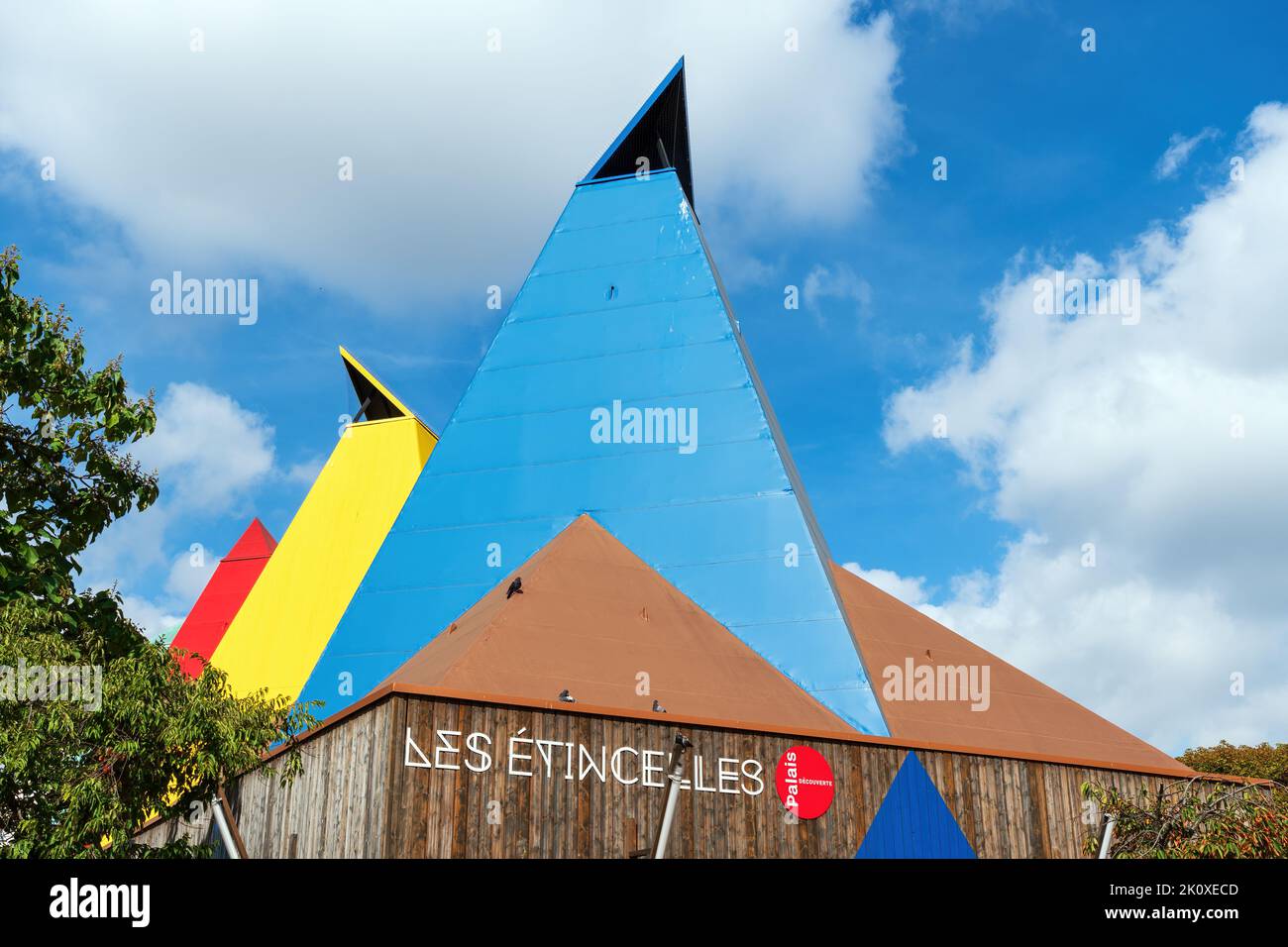 Les Etincelles des Palais de la decouverte in Paris XV, Frankreich Stockfoto