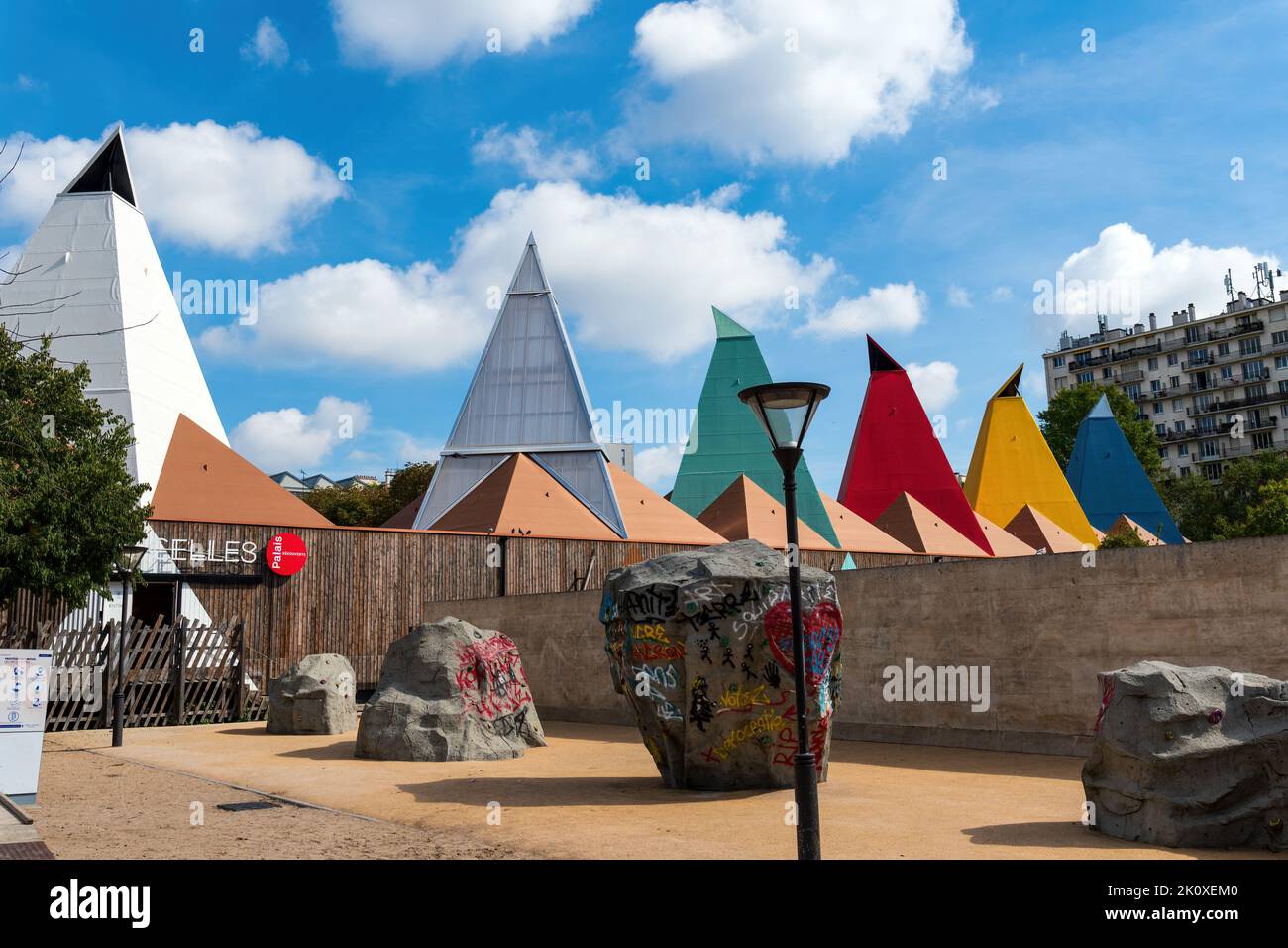 Les Etincelles des Palais de la decouverte in Paris XV, Frankreich Stockfoto
