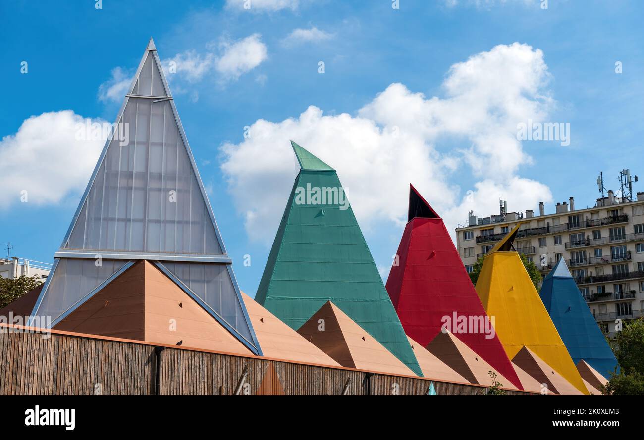 Les Etincelles des Palais de la decouverte in Paris XV, Frankreich Stockfoto