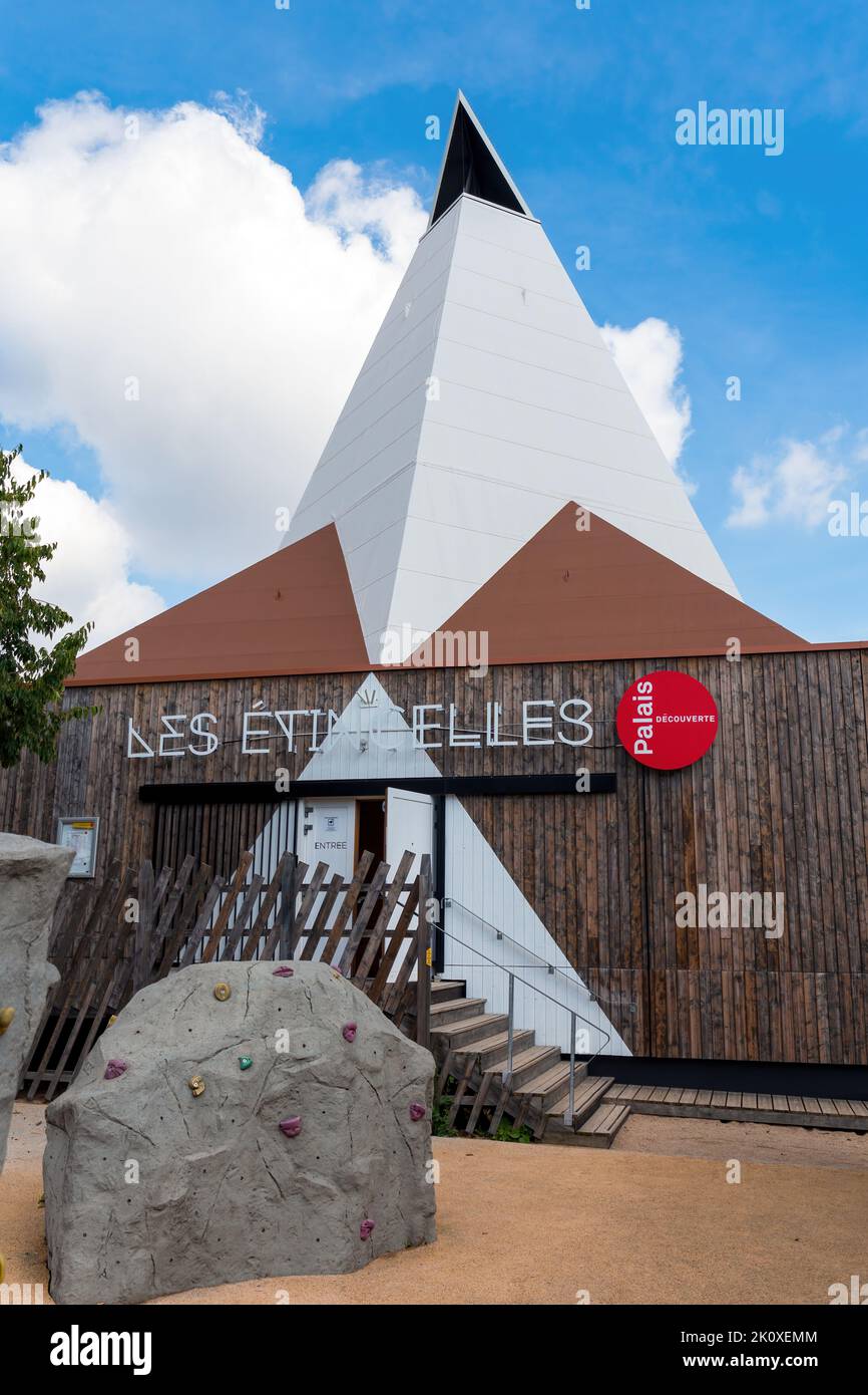 Les Etincelles des Palais de la decouverte in Paris XV, Frankreich Stockfoto