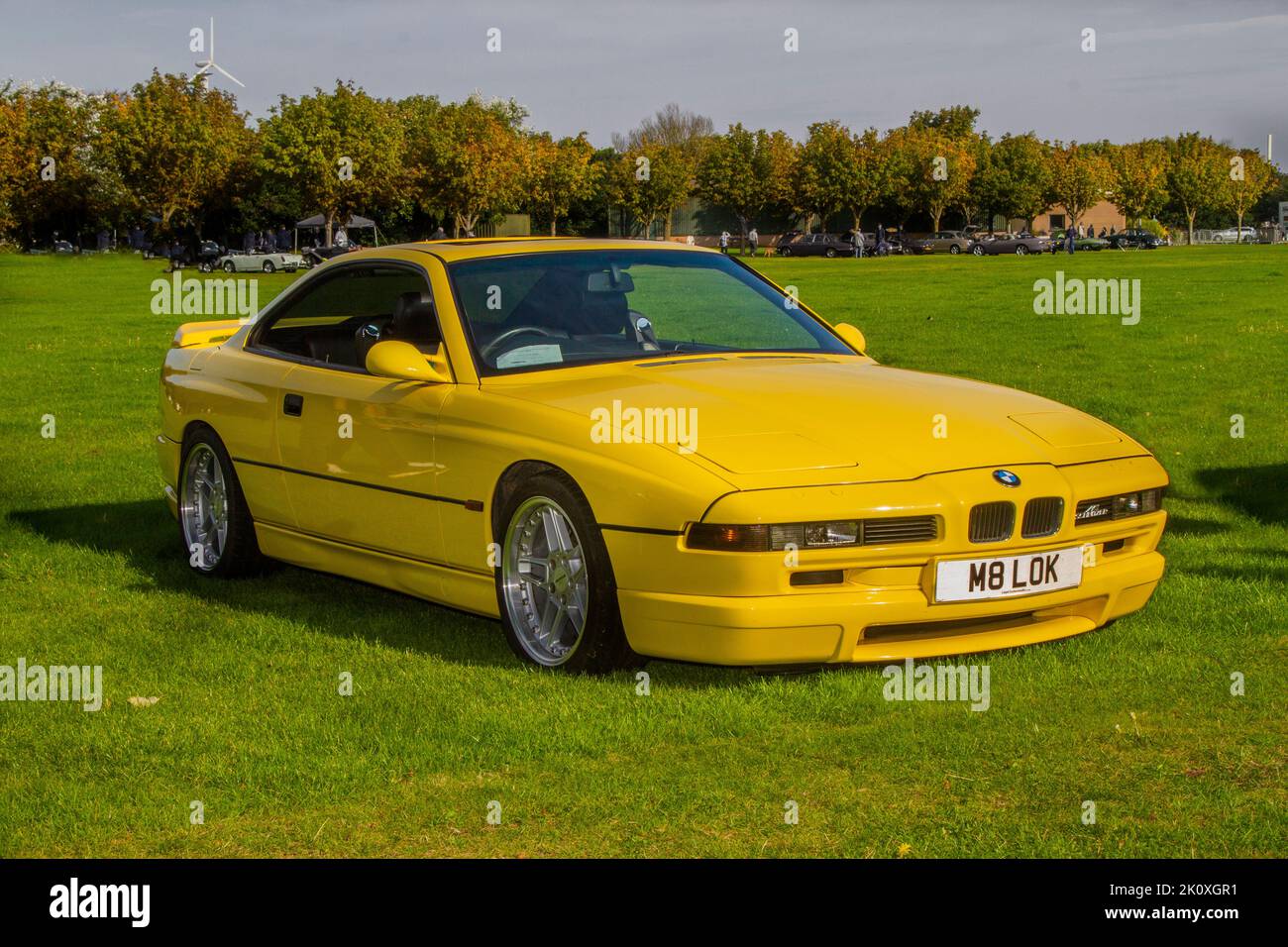 1997 90er Jahre gelb BMW Cl 840CI Coupe 4398cc 4-Gang  