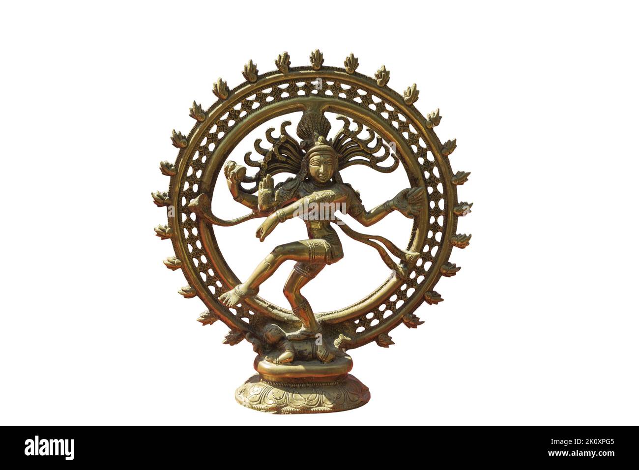 Nataraja, hinduistischer „Herr des Tanzes“) Stockfoto