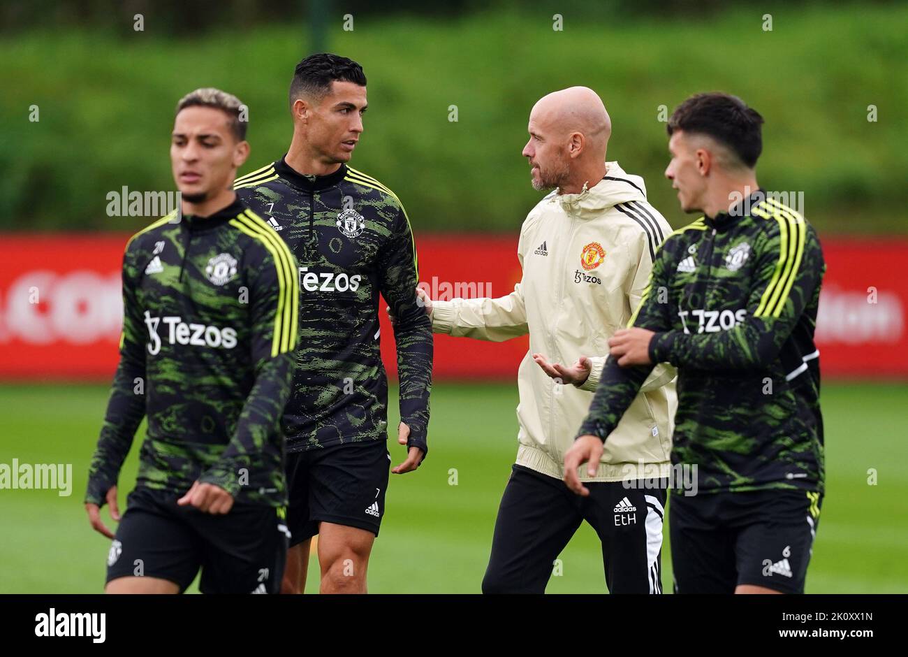 Cristiano Ronaldo von Manchester United spricht