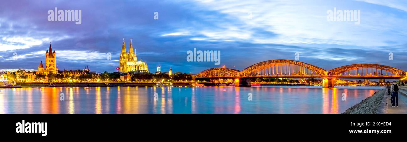 Dom, Köln, Nordrhein-Westfalen, Deutschland Stockfoto