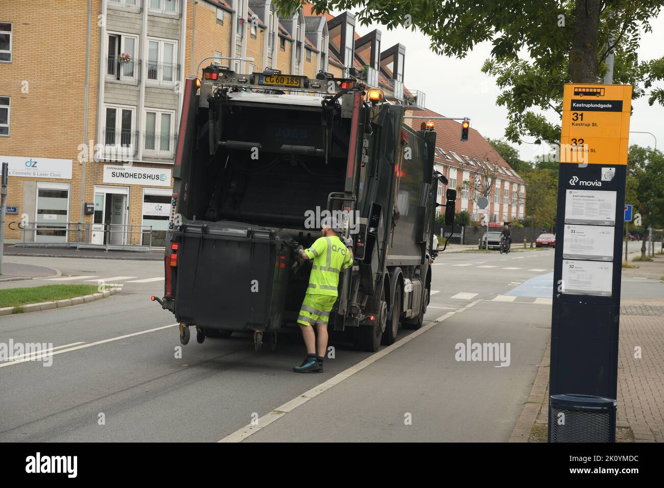 Kastrup/Copenahgen /Denmark/14 Septemeber2022/Recycling von Masle, das in Kastrup recycelt wird. (Foto. Francis Joseph Dean/Dean Pictures. Stockfoto