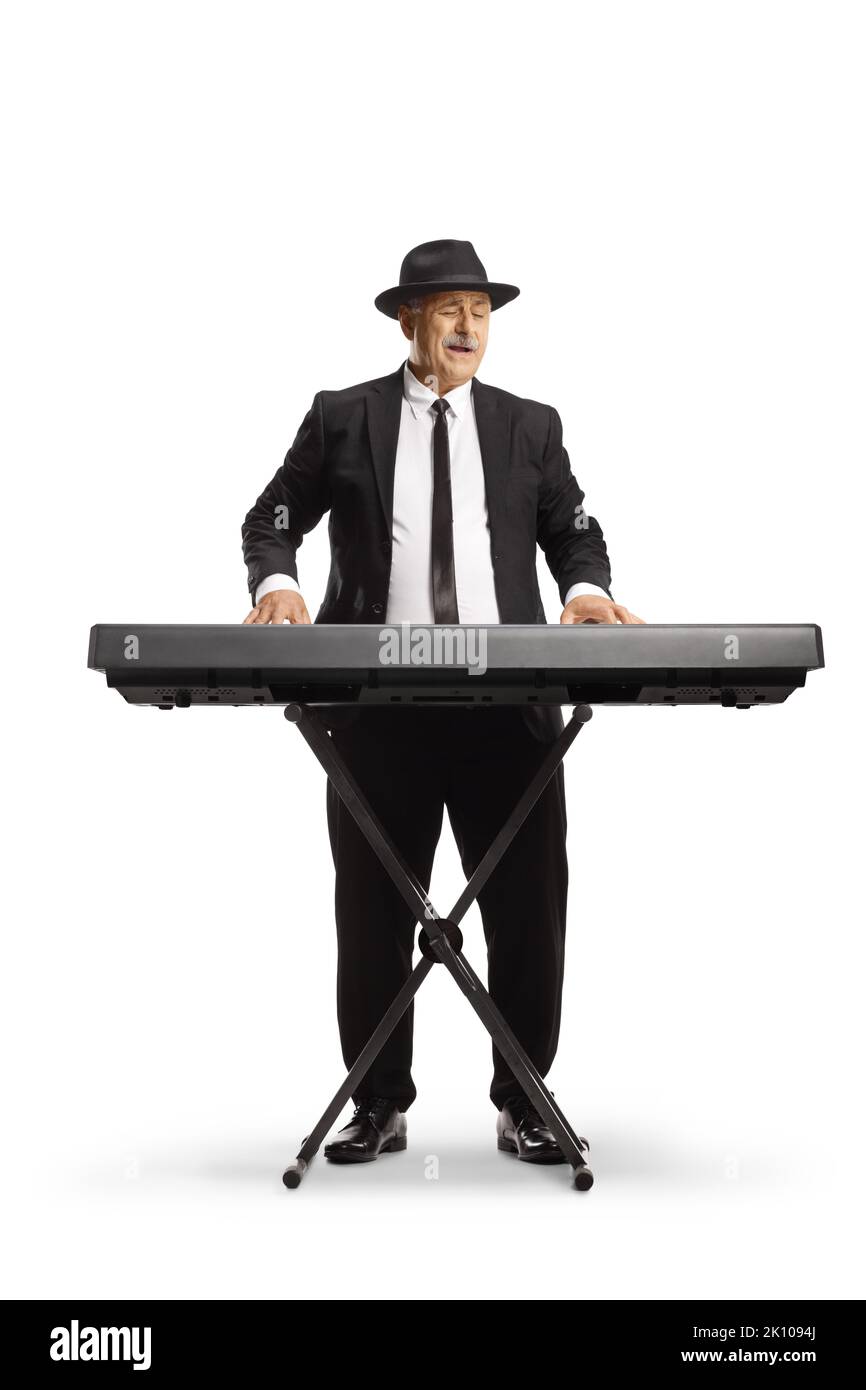 Playing piano suit Ausgeschnittene Stockfotos und -bilder - Alamy