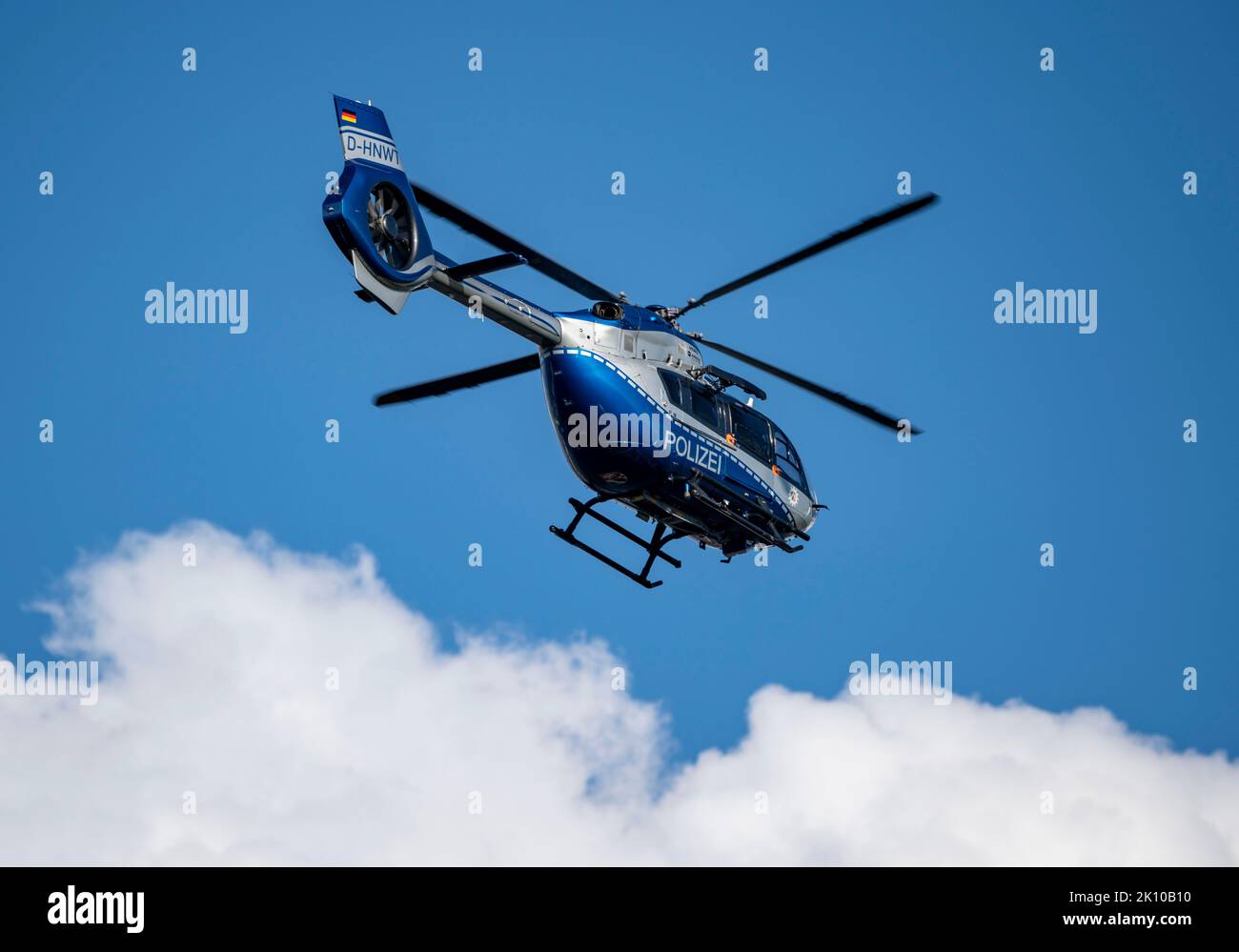 Polizeihubschrauber der Fliegerstaffel der Polizei NRW, D-HNWT, Hummel