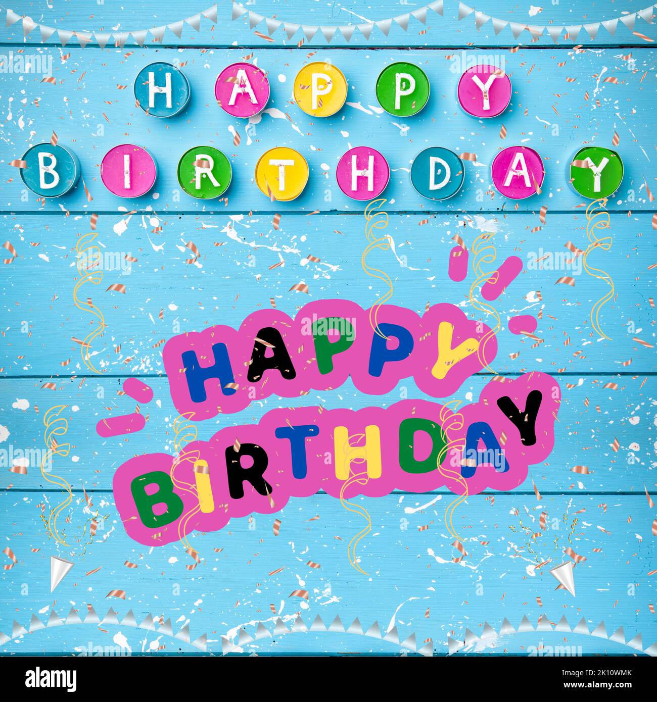 Karte zum geburtstag feiern Fotos und Bildmaterial in hoher Auflösung