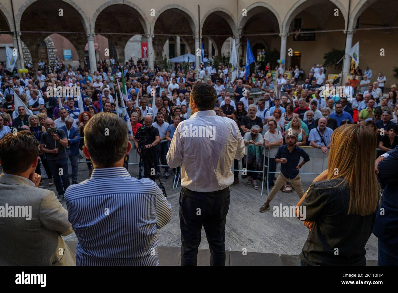 Italien, Region Marken, Ascoli Piceno, 14. September 2022 Chiosco di