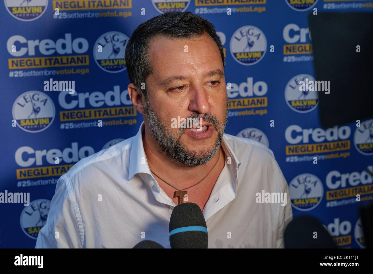 Italien, Region Marken, Ascoli Piceno, 14. September 2022 Chiosco di