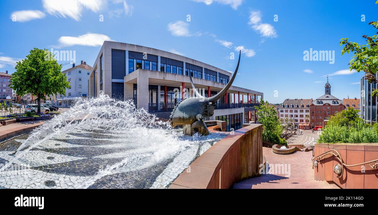 Historische Stadt Pirmasens, Deutschland Stockfoto