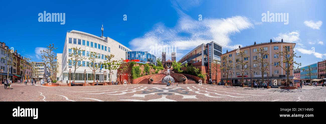 St.-Pirmin-Kirche, Pirmasens, Deutschland Stockfoto