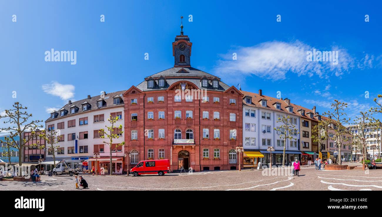 Rathaus von Pirmasens, Deutschland Stockfoto
