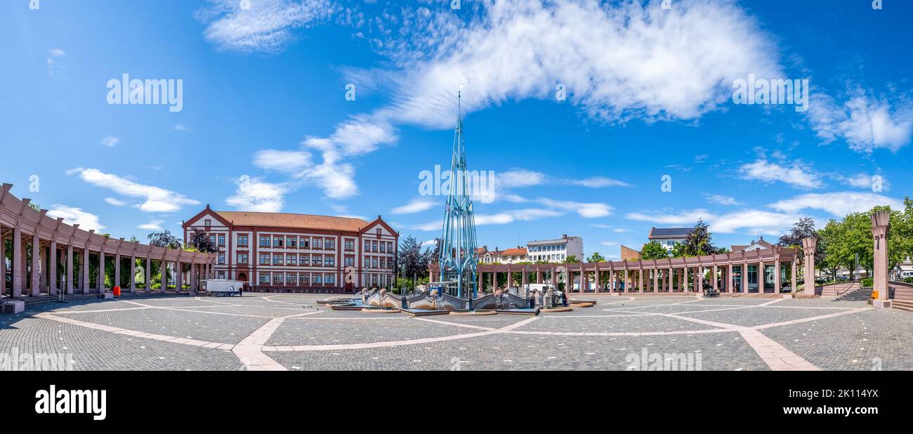 Historische Stadt Pirmasens, Deutschland Stockfoto