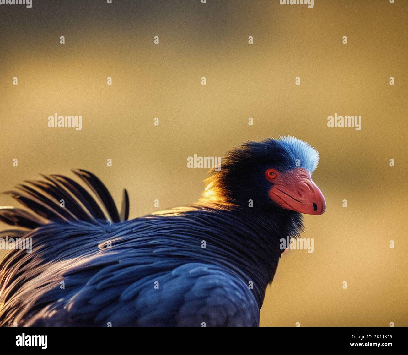 Ein kalifornischer Kondor, Gymnogrips californianus Stockfoto