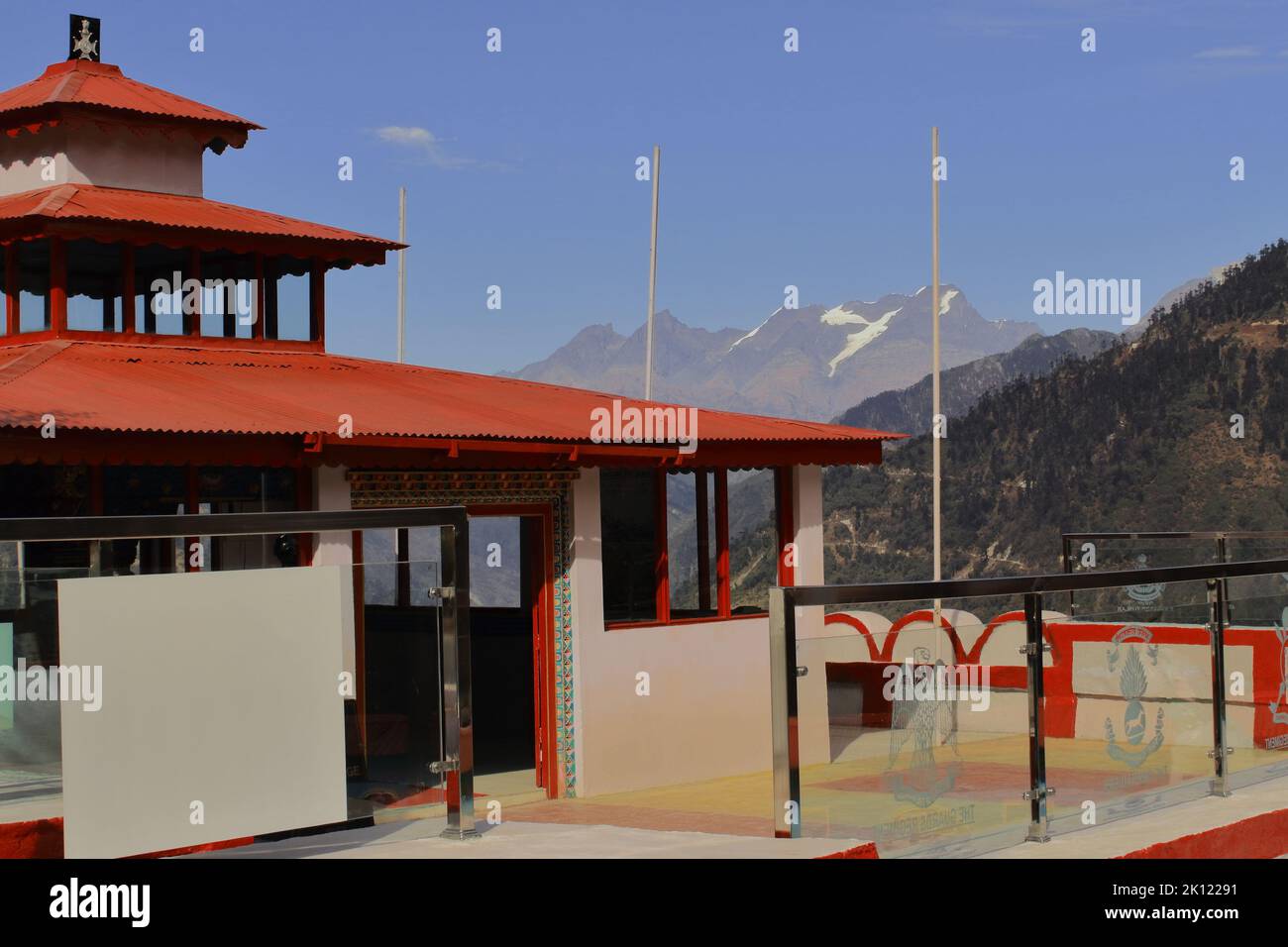 Tawang, Arunachal Pradesh, Indien -10.. November 2020: Jaswant garh war Memorial, ein Symbol der indischen Armeen Tahra und zu Ehren von Jaswant Singh Stockfoto