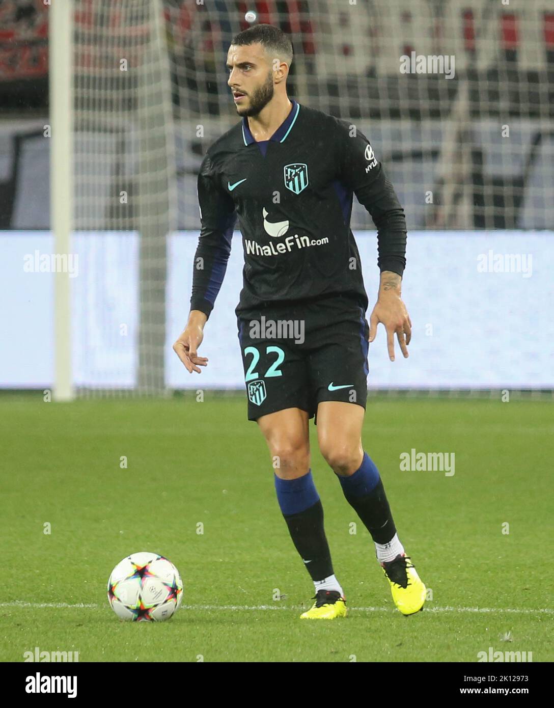 Mario Hermoso von Atletico Madrid während der UEFA Champions League