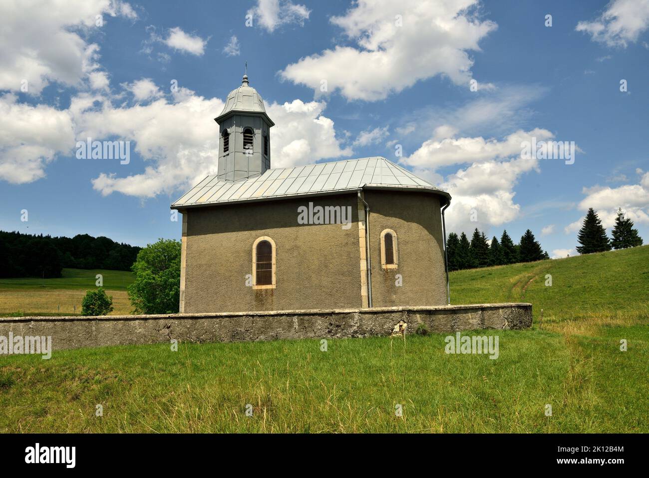 Chapelle Saint Anne de Belleydoux, Kapelle, Belleydoux, Jura, Departement Ain, Frankreich Stockfoto