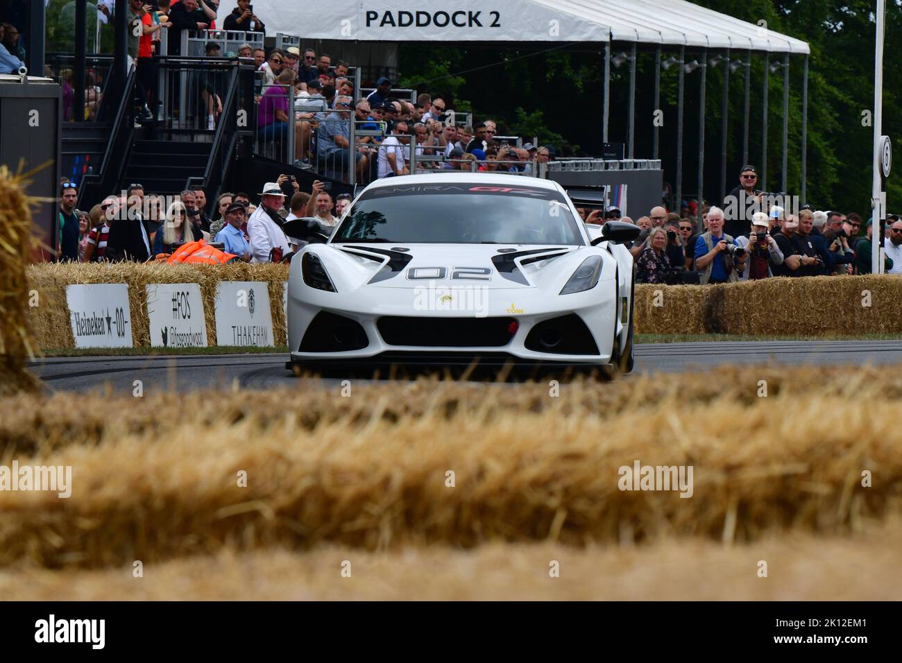 Lotus Emira GT4, Eine Vielzahl von GT-Fahrzeugen von Mitte 90s bis heute, die auf renommierten Veranstaltungen auf den weltweit führenden Rennstrecken wie Le teilgenommen haben Stockfoto