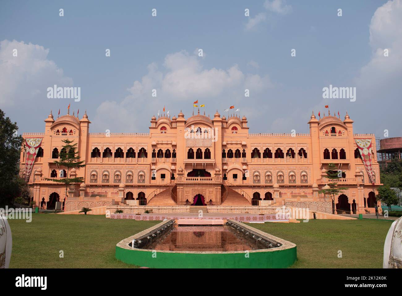 Großer Königspalast in NDS Film World, Karjat Road, Chowk Phata, Khalapur, Karjat, Maharashtra, Indien Stockfoto