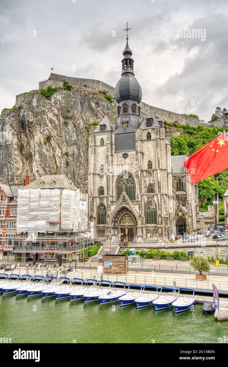 Dinant, Belgien Stockfoto