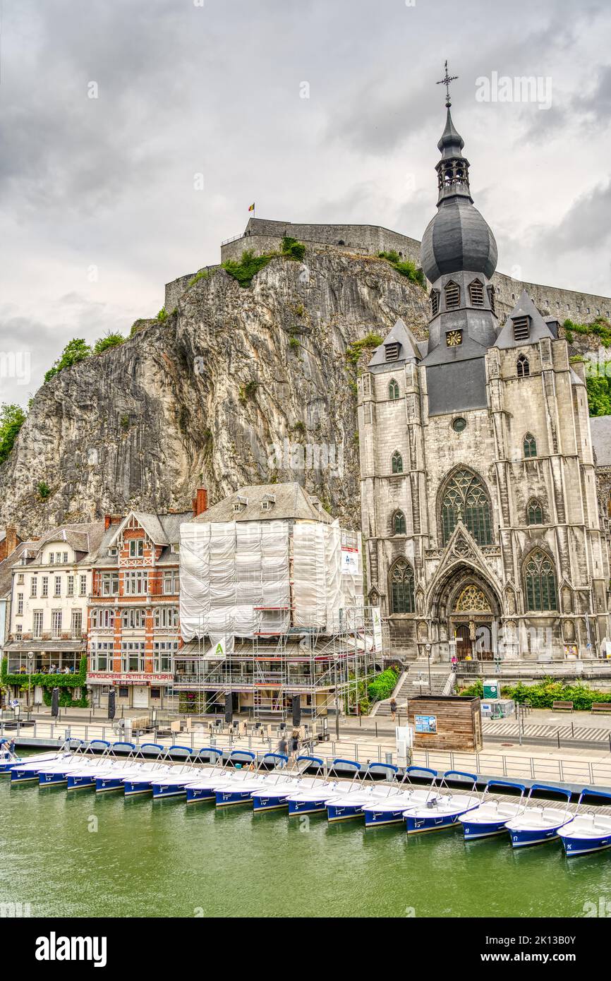 Dinant, Belgien Stockfoto