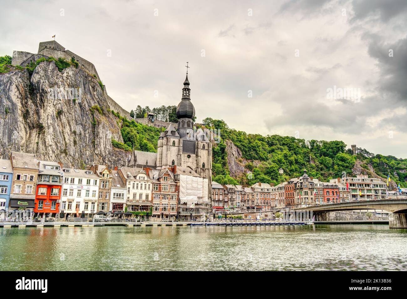 Dinant, Belgien Stockfoto