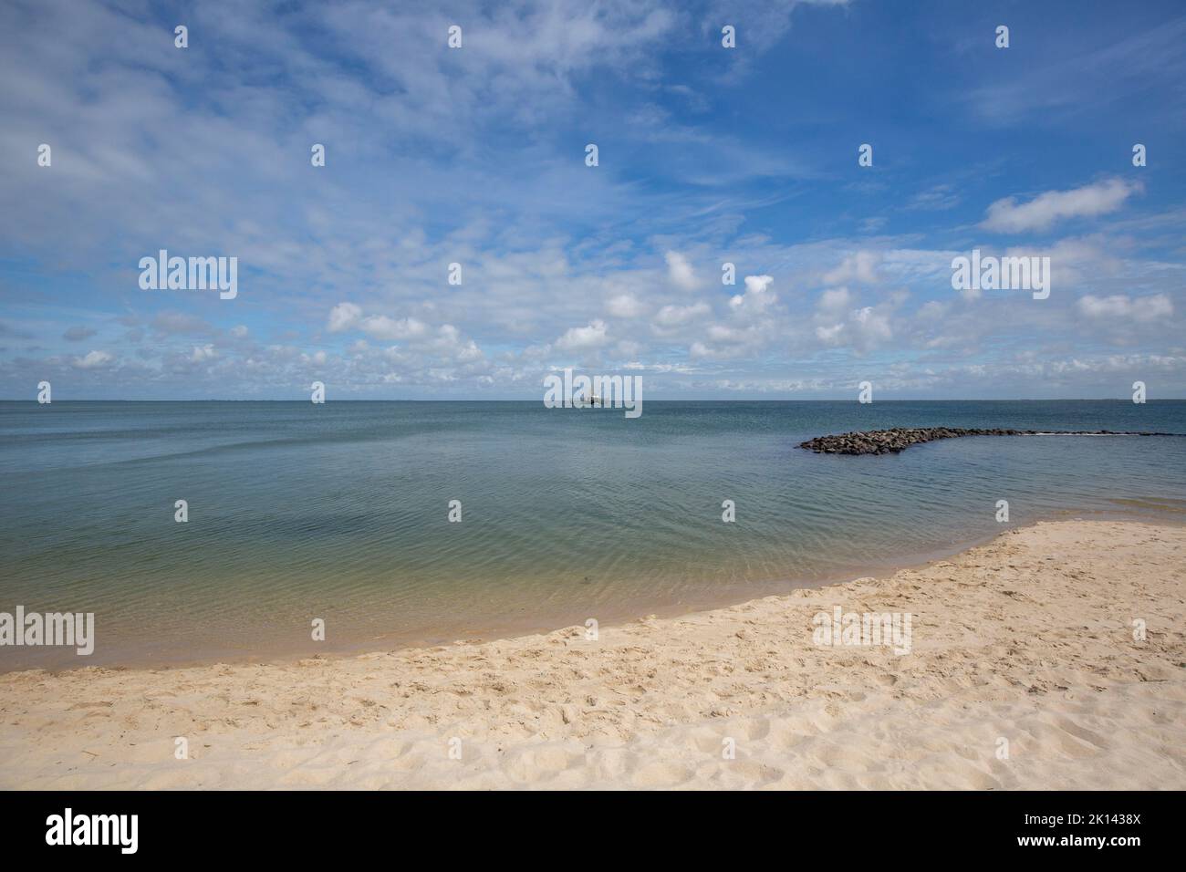 Sylt - Blick auf Fisher am wattenmeer bei Budersand, Sylt, Deutschland, 14.06.2022 Stockfoto