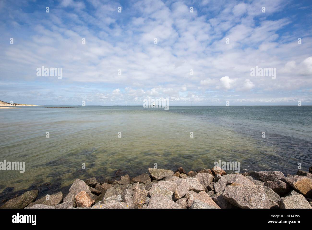 Sylt - Blick auf Fisher am wattenmeer bei Budersand, Sylt, Deutschland, 14.06.2022 Stockfoto