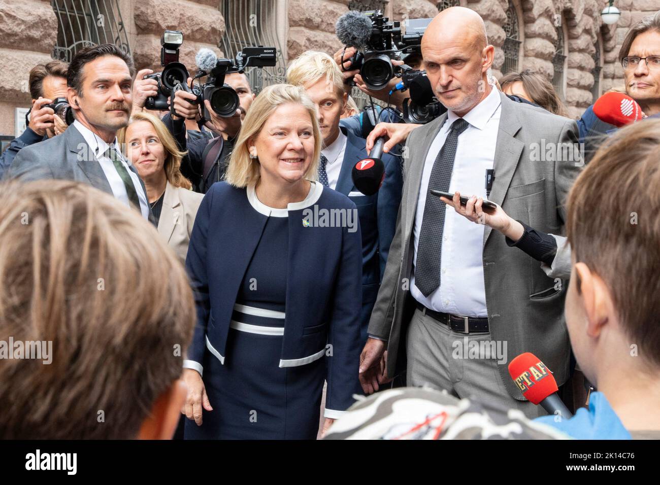 Swedish Political Controversy Over Unauthorized Photo of Magdalena Andersson Swedish Political Controversy Over Unauthorized Photo of Magdalena Andersson