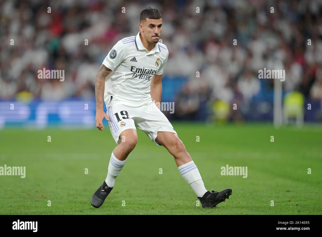 Daniel Ceballos während des UEFA Champions LeagueSpiels zwischen Real