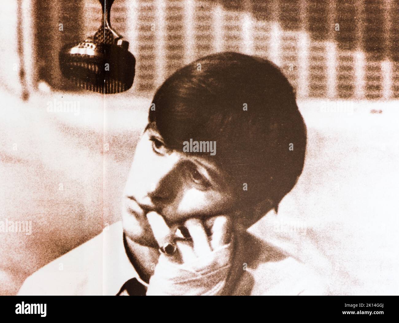 EMI CD Disc Booklet - The Beatles - Live bei der BBC. Stockfoto