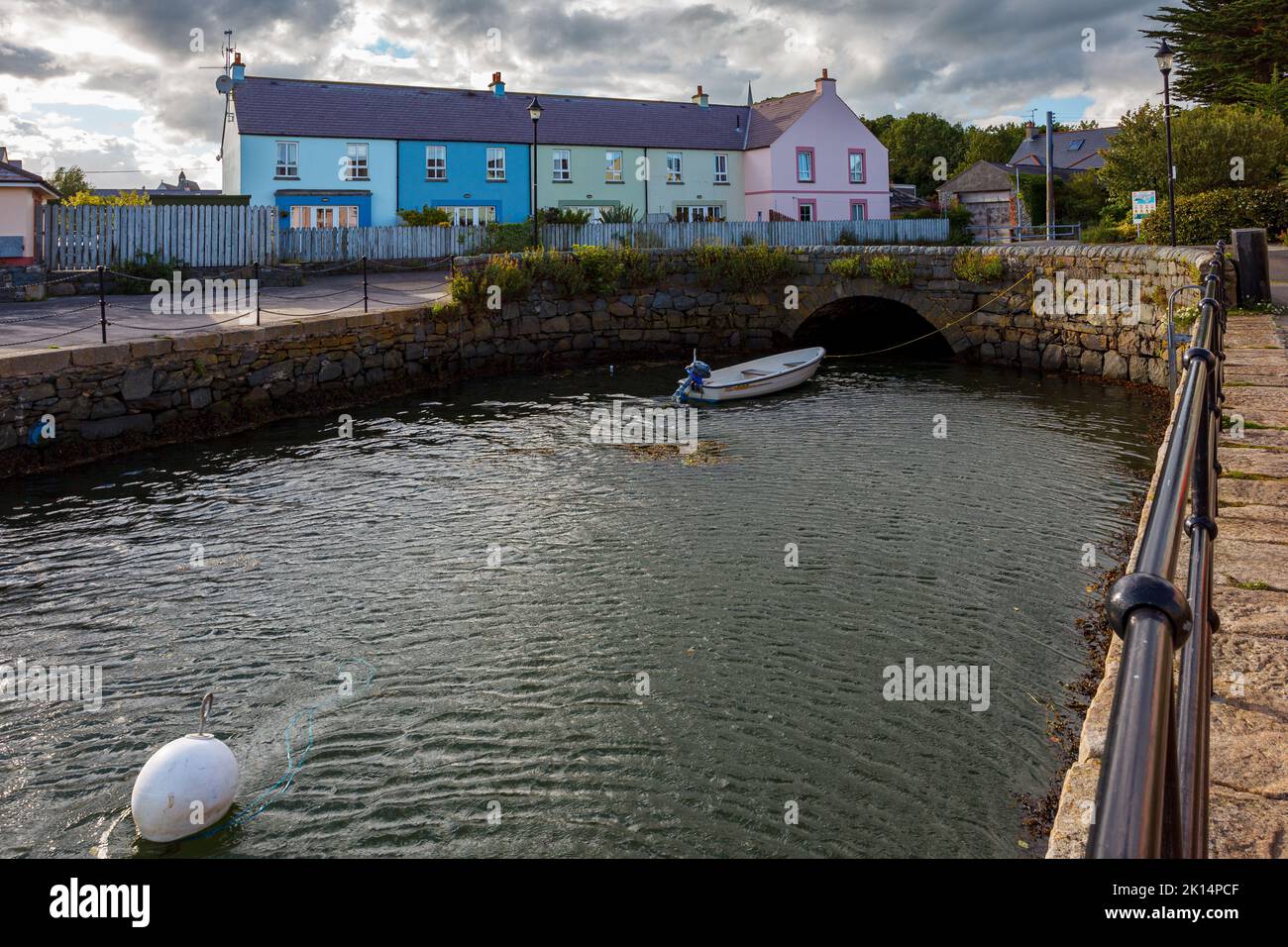 Die Stadt Killyleagh in Irland Stockfoto