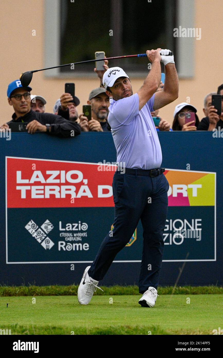 Rom, Italien. 15. Sep, 2022. Während der DS Automobiles 79. Italienisch Golf Open im Marco Simone Golf Club am 15. September 2022 in Rom Italien Kredit: Unabhängige Fotoagentur/Alamy Live News Stockfoto