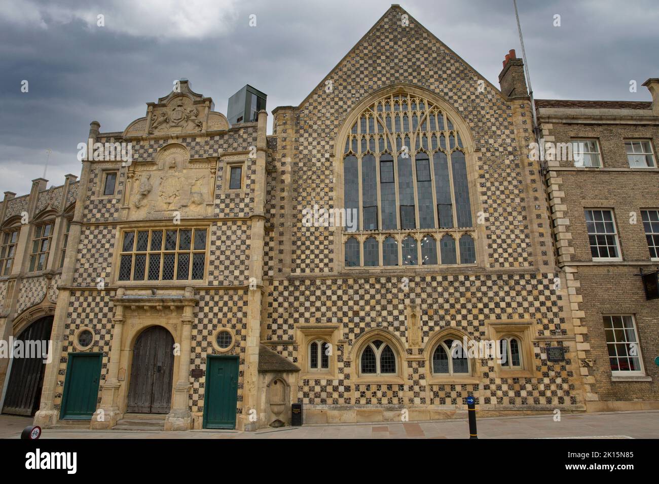 Rathaus und Trinity Guildhall, Queen Street, King's Lynn, Norfolk, Großbritannien Stockfoto