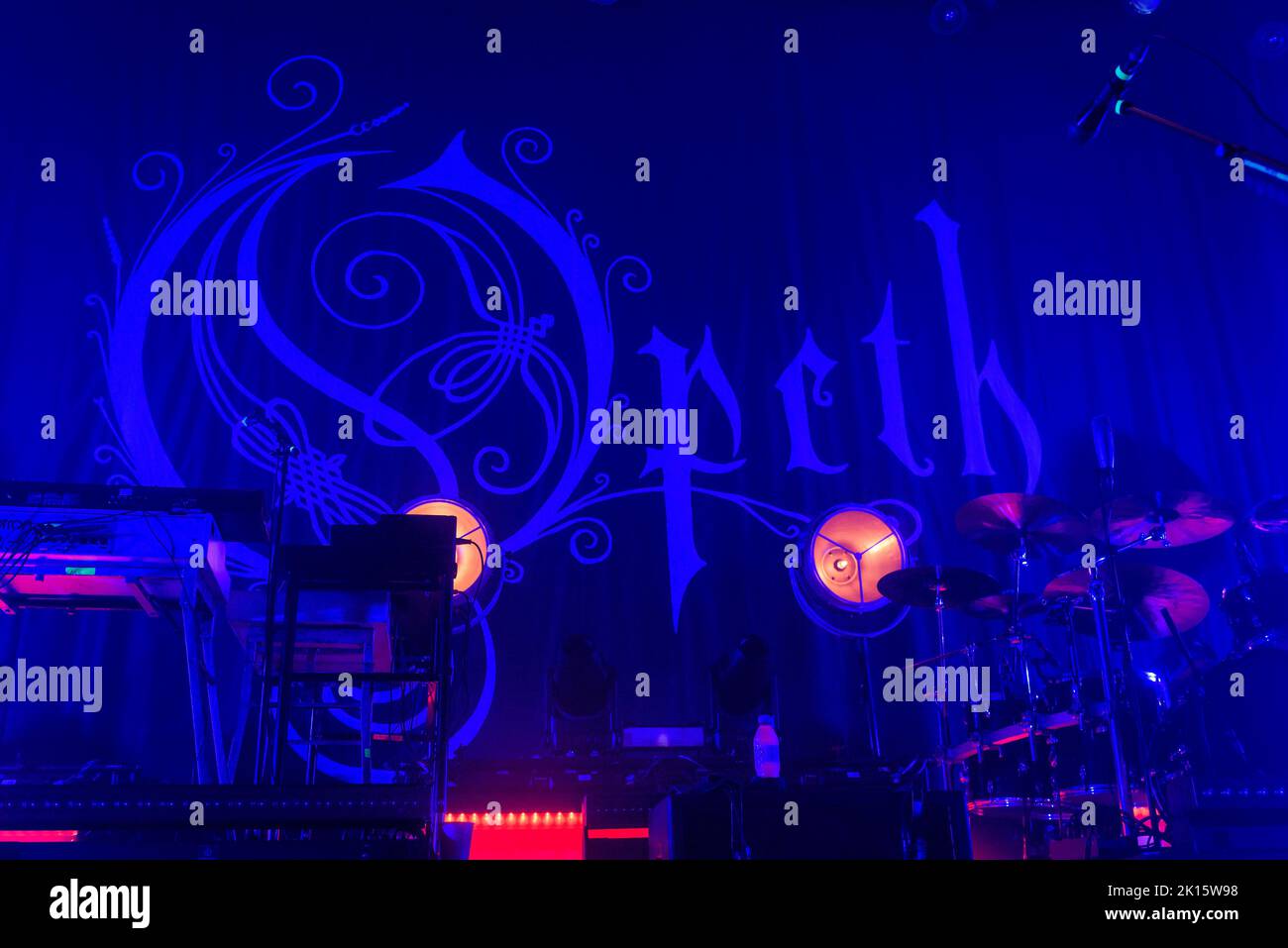 Riga, Lettland. 15. September 2022. Die schwedische Band OPETH tritt im Palladium Riga auf. Kredit: Gints Ivuskans/Alamy Live Nachrichten Stockfoto