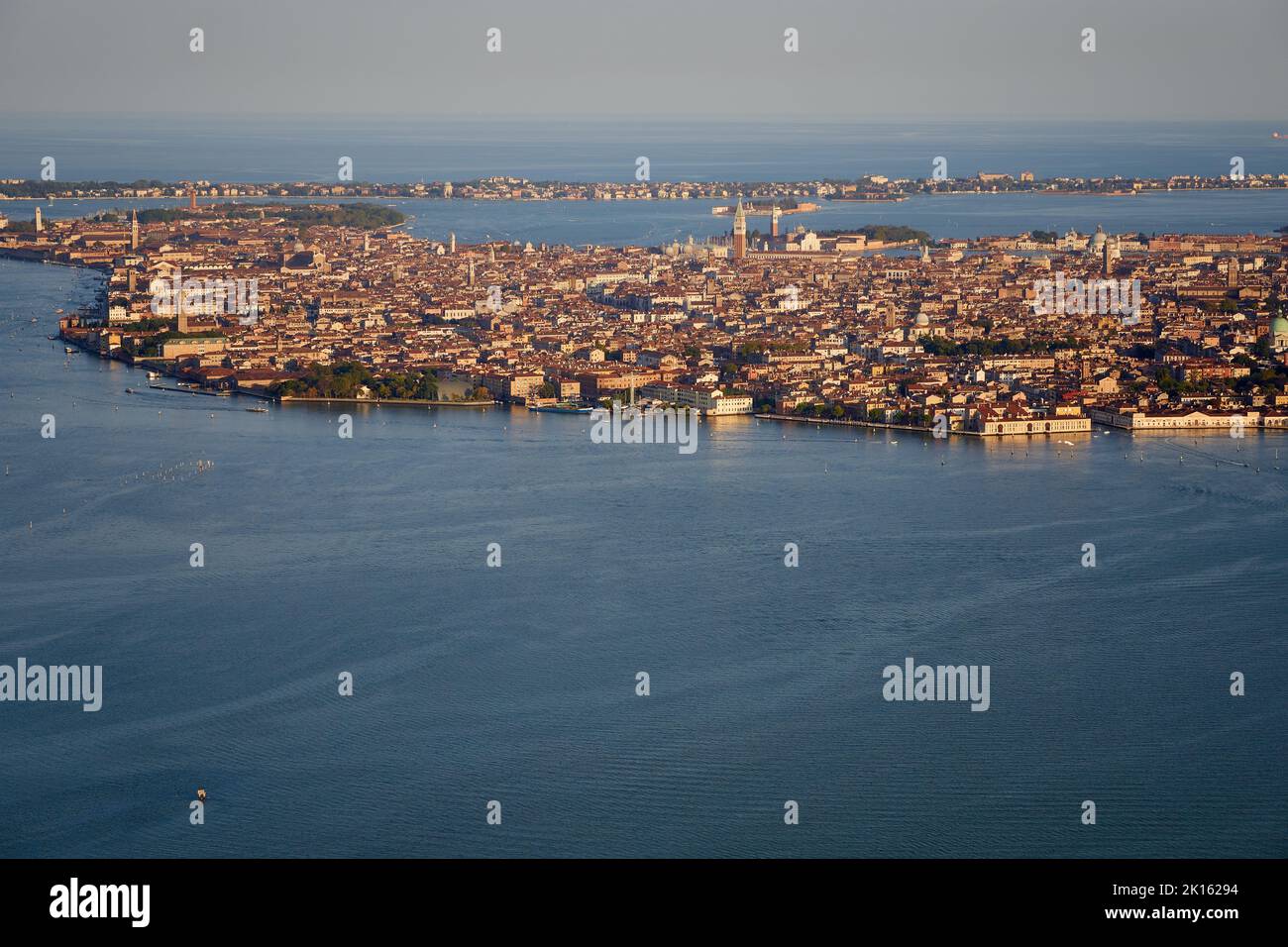 Luftaufnahme von Venedig, Italien Stockfoto