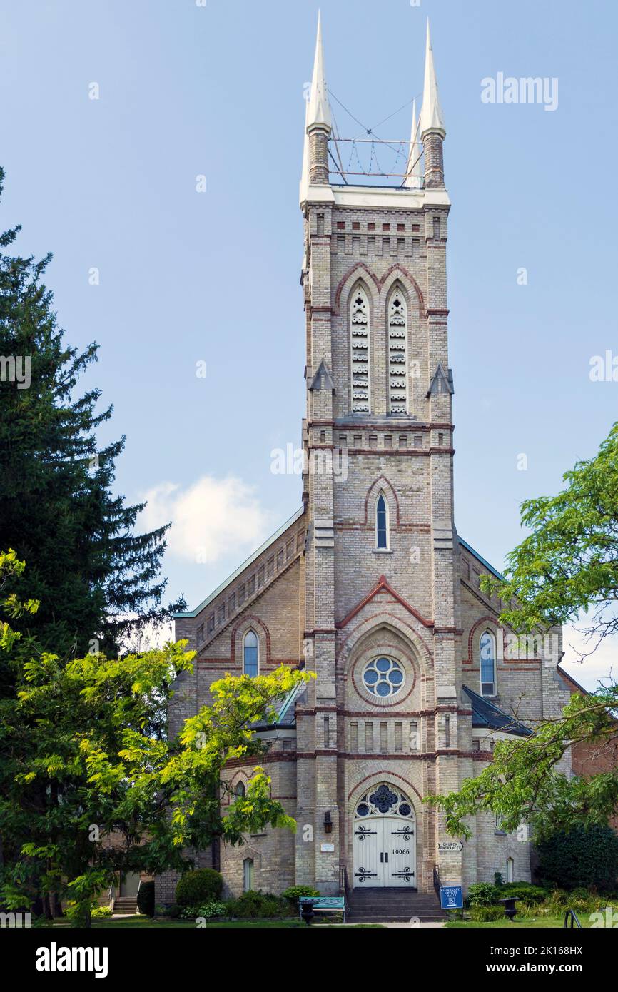 Richmond Hill Presbyterianische Kirche in der Yonge Street, Richmond Hill, Ontario, Kanada Stockfoto