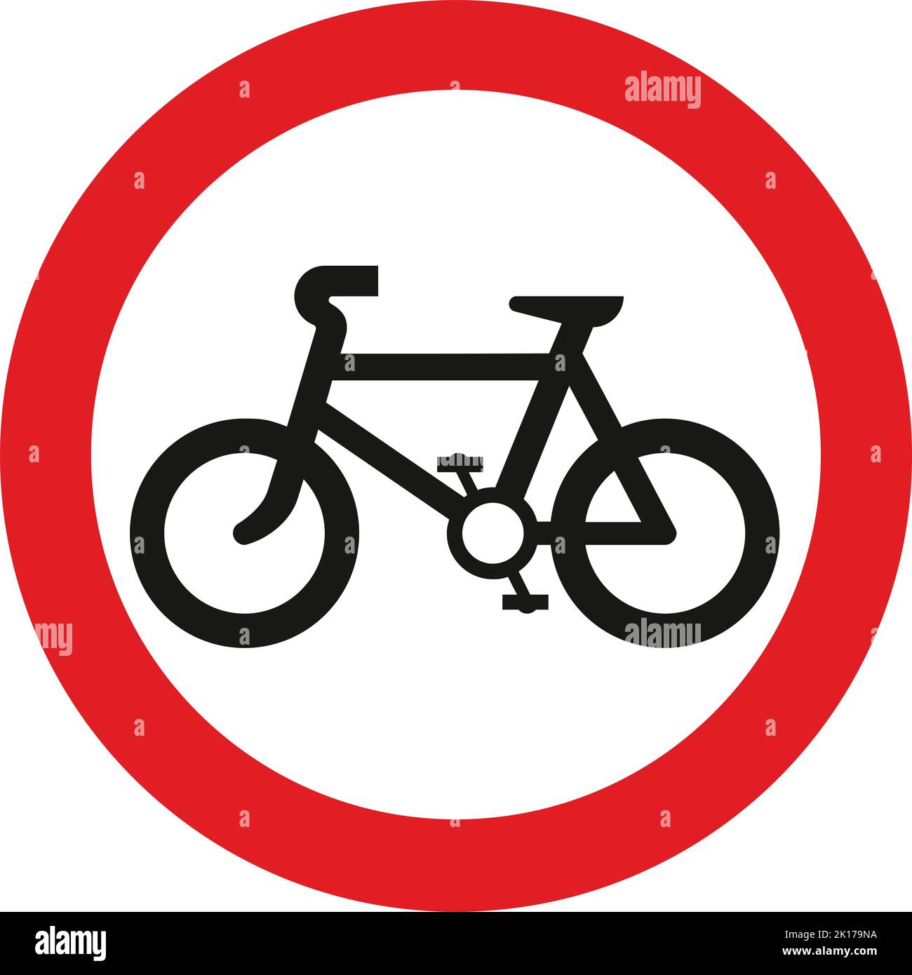 Keine Einfahrt für den Fahrzeugverkehr, das Straßenverkehrsschild, Hinweisschilder, Schilder mit roten Kreisen sind meist unerschwinglich. Platten unter Schilder Stock Vektor