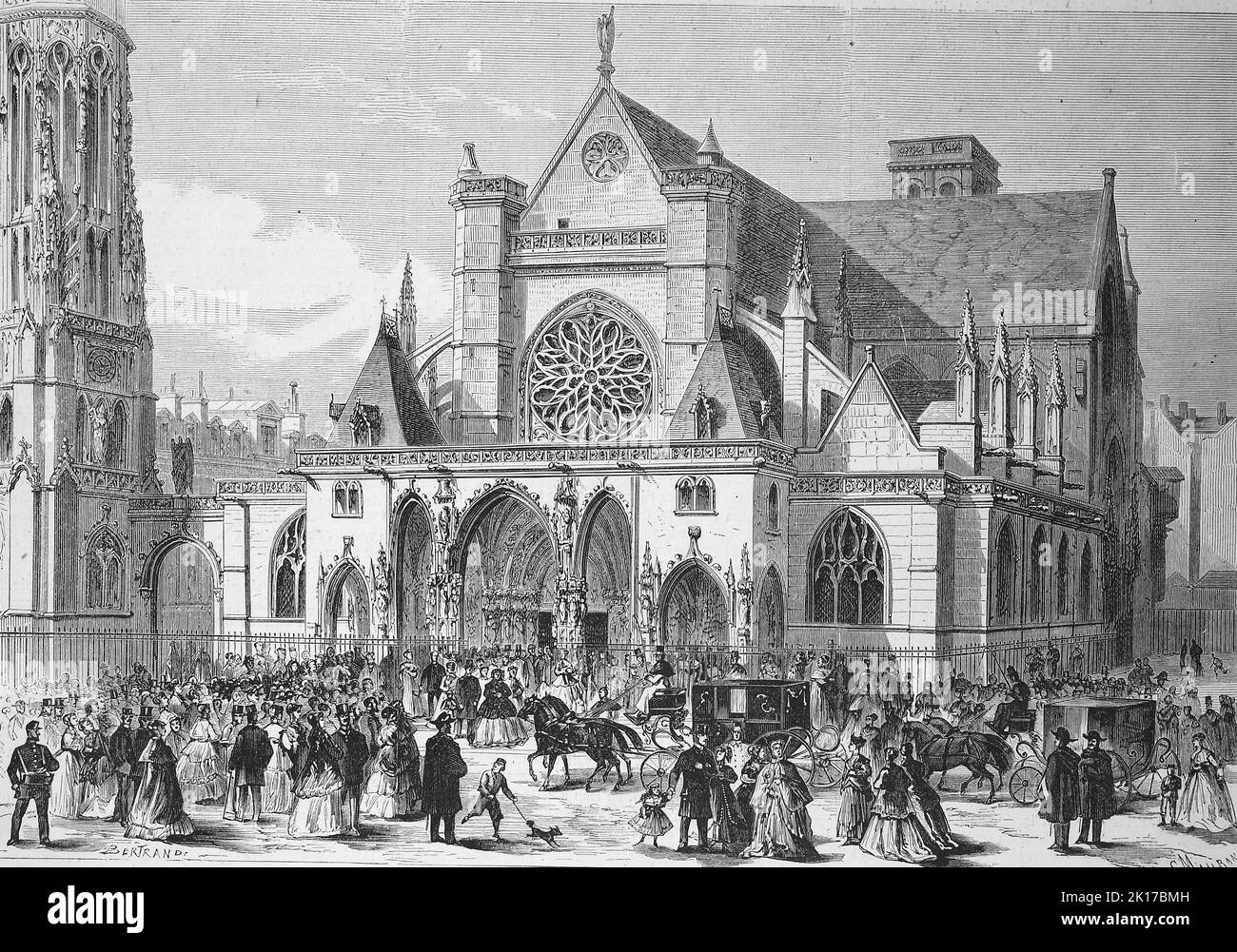 Pfarrkirche SaintGermainl’Auxerrois ist eine bedeutende spätgotische