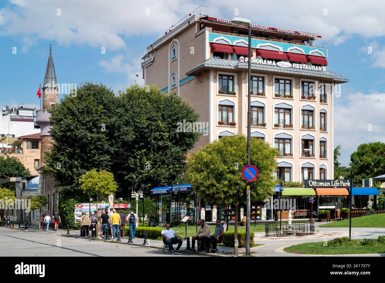Türkei, Istanbul, Sultanahmet, Yerebatan Cad., The Und Hotel Stockfoto