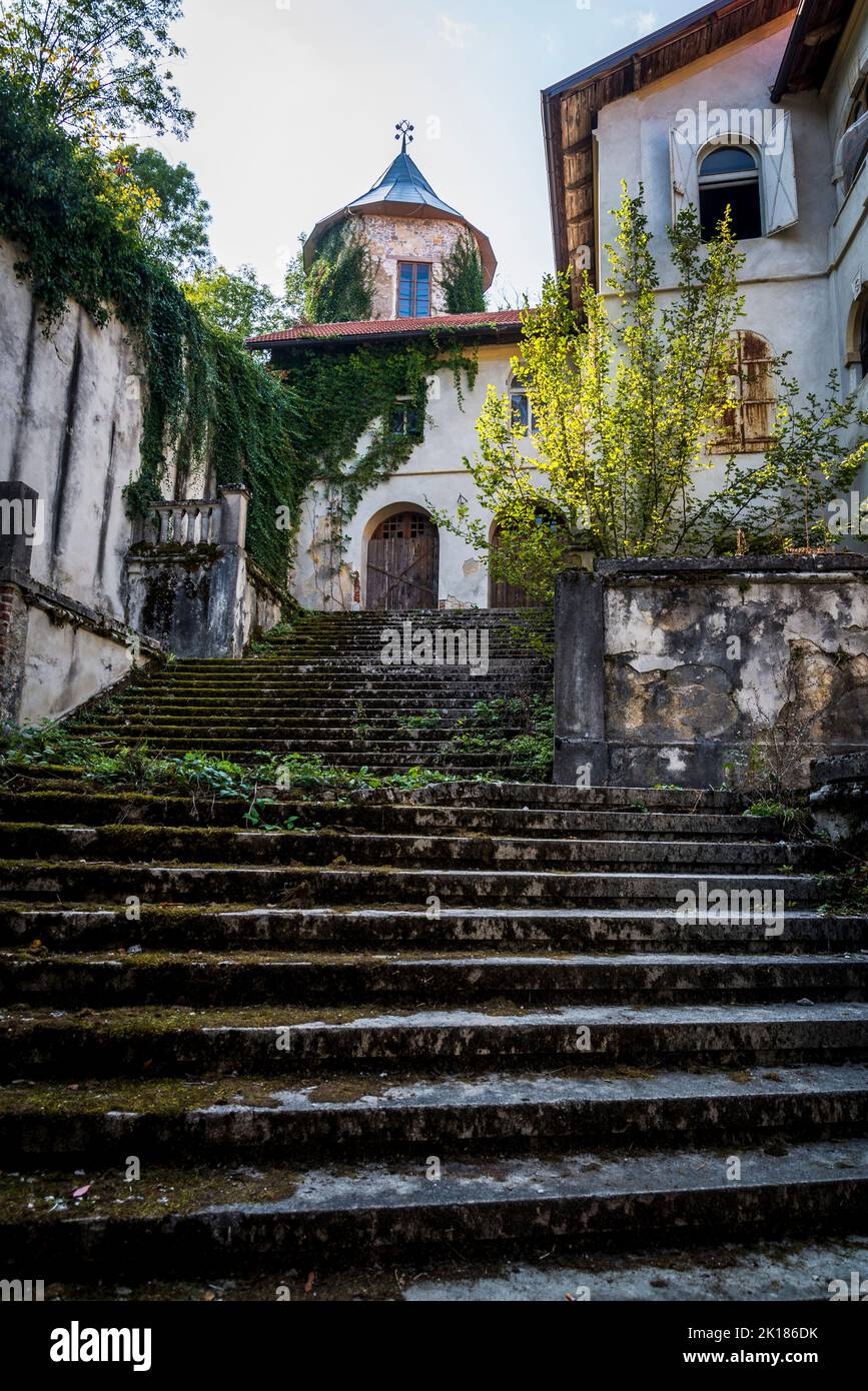 Schloss Bosiljevo, mittelalterliche Burg von Frankopan Familie und