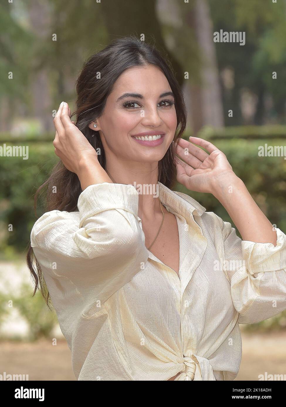 Italien, Rom, 16. September 2022 : Photocall der Mediaset-Serie 'Viola come il Mare' im Bild: Frau Chillemi Foto © Fabio Mazzarella/Sintesi/Alamy Live News Stockfoto