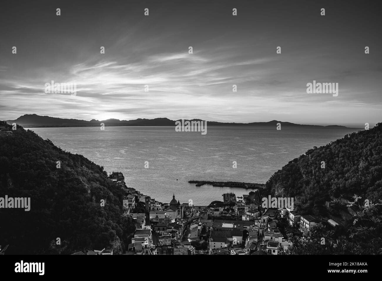 cetara, Dorf an der amalfiküste, positano, italien Stockfoto